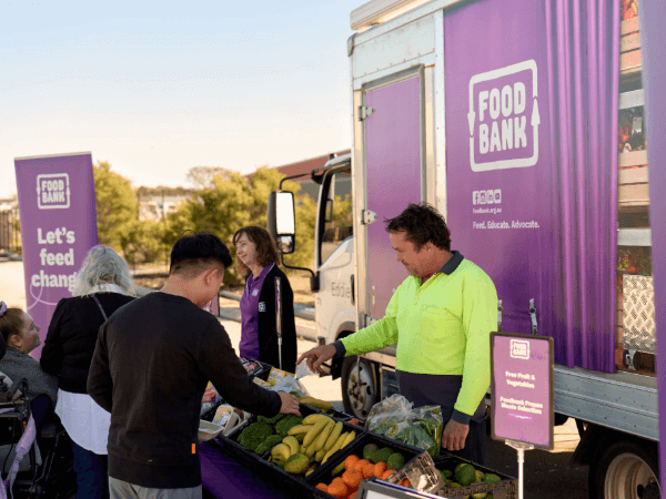 Bringing food relief closer to home with our Mobile Foodbank