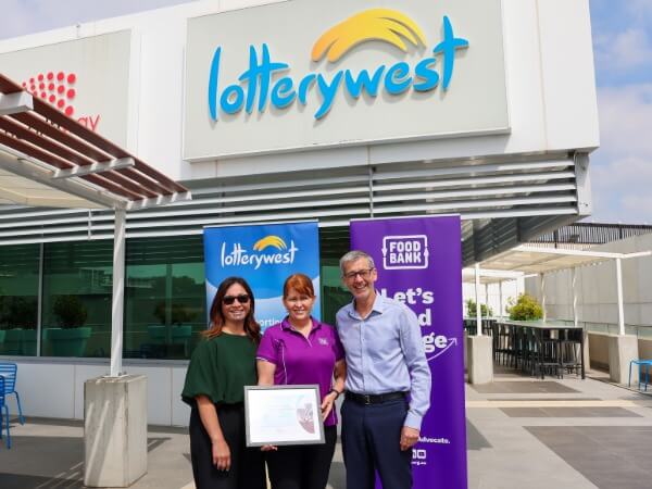 Lotterywest donation boosts Foodbank WA’s fresh food distribution capacity