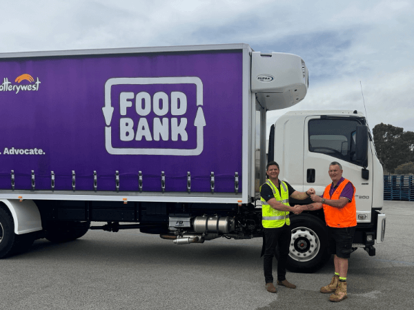 A new truck means more fresh food for Western Australians