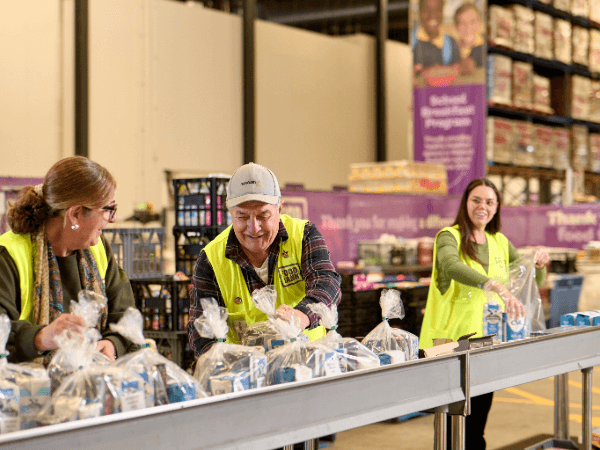 Roll up your sleeves and become a Foodbank Hero