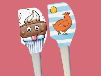 Celebrity spatulas