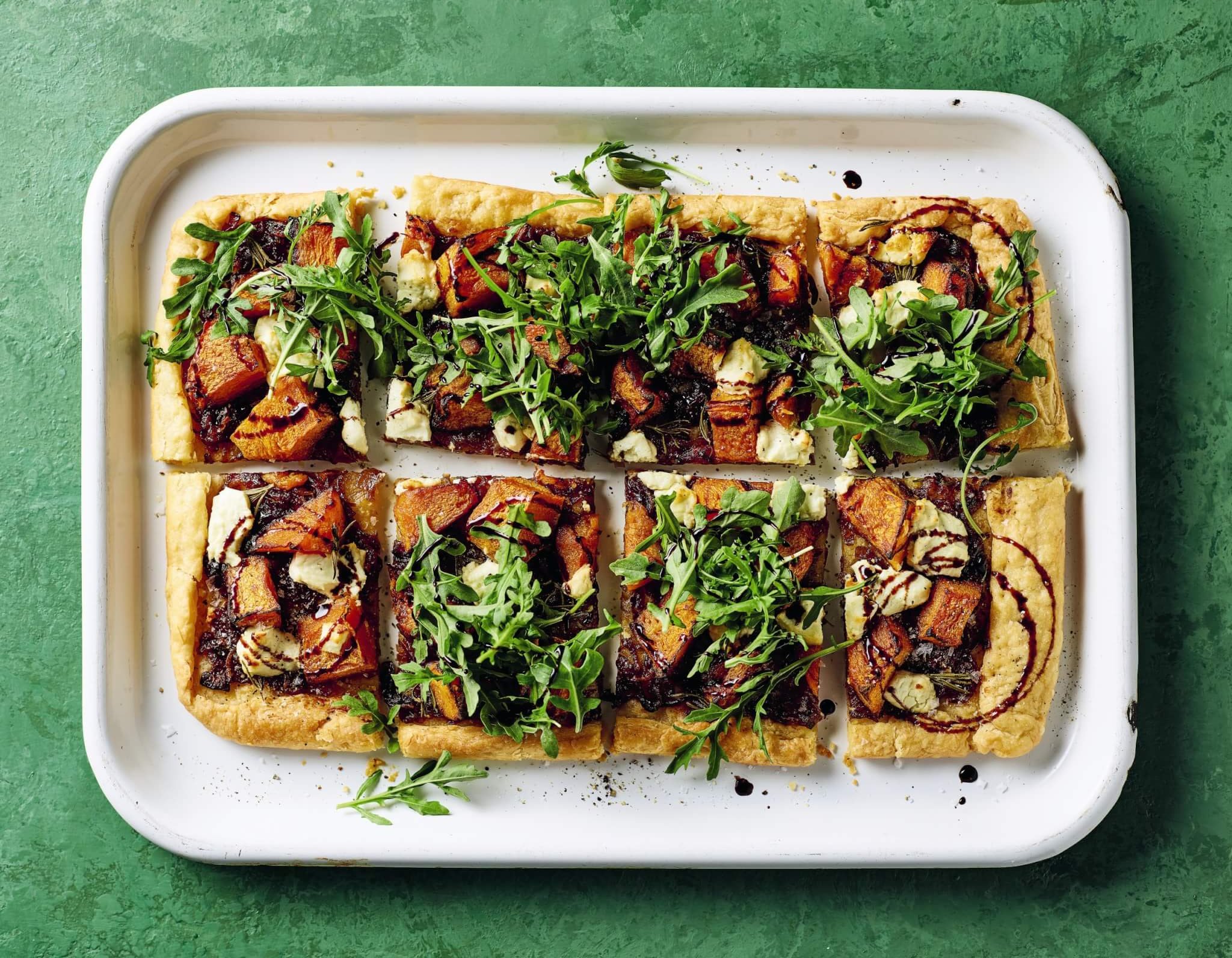 Chrissie Swan’s Pumpkin & Goat’s Cheese Tart