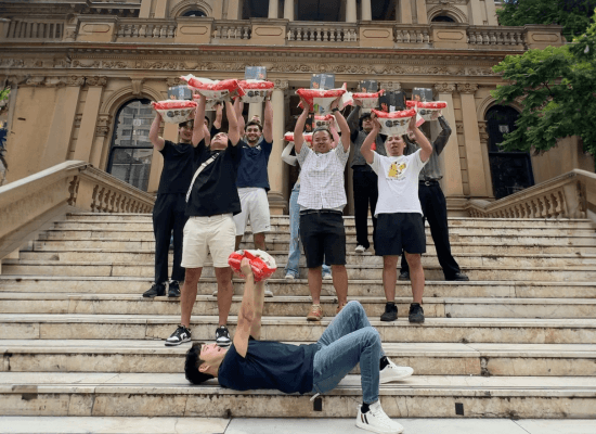 Raising awareness one grain of rice at a time